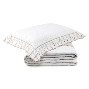 Cobreleito queen Charlote dupla face 200 fios