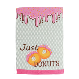 Pano de copa Fiori 100% algodão Teka