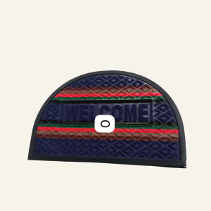 TAPETE ARCO IRIS MEIA LUA 40 X 60 BEM VINDO