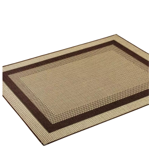TAPETE 1,00 X 1,50 SISAL C/ QUINAS