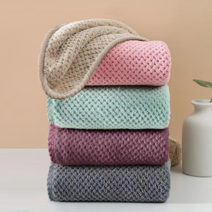 Toalha de Banho 0,70 1,40  Power Sec Fluffy Laço