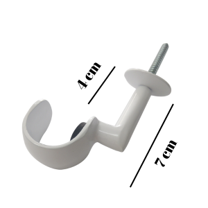 Suporte Para varão Metal Teto 28mm S78