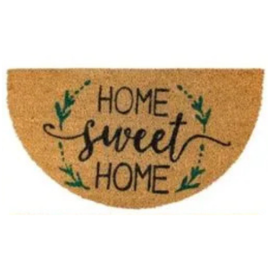 Tapete Capacho fibra de coco 33 cm x 60 cm