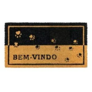 Tapete Capacho fibra de coco 33 cm x 60 cm