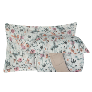 Cobreleito casal Anarruga Estampada