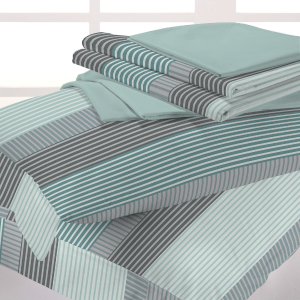 Jogo de lençol queen 4 pçs Microcotton