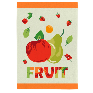 Pano de copa Fiori 100% algodão Teka