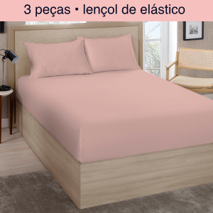 Jogo lençol queen 3 pçs Premium Línea