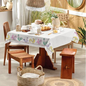 Toalha de mesa 1,40 x 1,40 Teka Basic