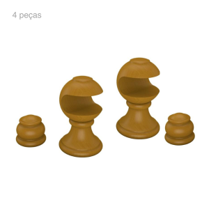 Jogo Suporte Eco  Europa  Grosso 28 mm